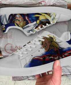 All Might Skate Shoes My Hero Academia Custom Anime Shoes PN10 - 4 - GearAnime