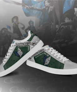 Scouting legion Skate Sneakers Attack On Titan Anime Shoes PN10 - 4 - GearAnime