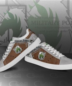 Military Police Skate Sneakers Uniform Attack On Titan Anime Shoes PN10 - 3 - GearAnime