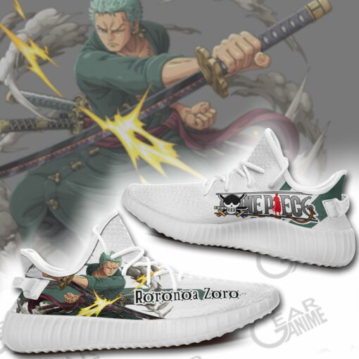 Roronoa Zoro Shoes One Piece Custom Anime Sneakers TT10 - 3 - GearAnime
