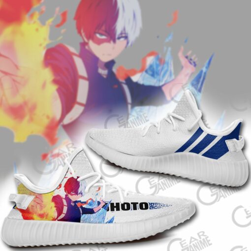 Shoto Todoroki Shoes My Hero Academia Anime Shoes TT10 - 2 - GearAnime