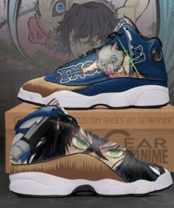 Hashibira Inosuke Sneakers Demon Slayer Anime Shoes MN10 - 1 - GearAnime