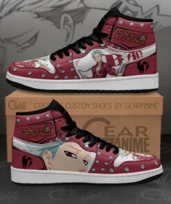 Seven Deadly Sins Ban Sneakers Custom Anime Shoes MN10 - 1 - GearAnime