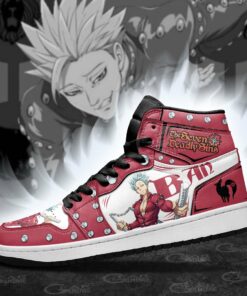Seven Deadly Sins Ban Sneakers Custom Anime Shoes MN10 - 4 - GearAnime