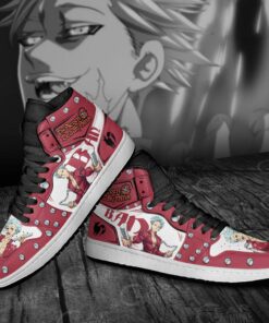 Seven Deadly Sins Ban Sneakers Custom Anime Shoes MN10 - 5 - GearAnime