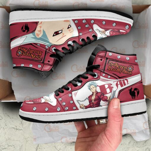 Seven Deadly Sins Ban Sneakers Custom Anime Shoes MN10 - 2 - GearAnime