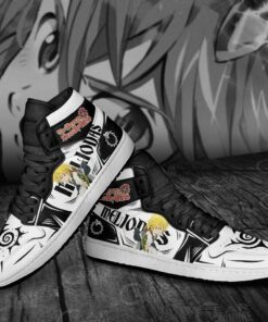Seven Deadly Sins Meliodas Sneakers Custom Anime Shoes MN10 - 5 - GearAnime
