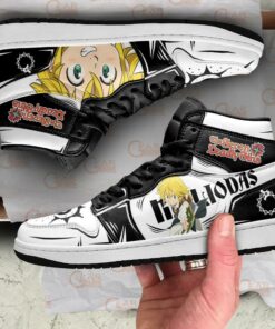 Seven Deadly Sins Meliodas Sneakers Custom Anime Shoes MN10 - 2 - GearAnime
