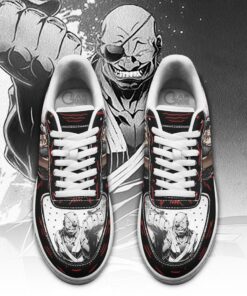Doppo Orochi Sneakers Baki Custom Anime Shoes PT10 - 2 - GearAnime