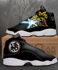 Goku Sneakers Kanji Symbol Dragon Ball Z Anime Shoes MN10 - 1 - GearAnime