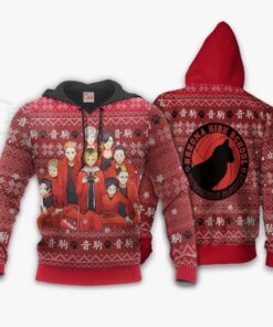 Nekoma High Ugly Christmas Sweater Haikyuu Anime Xmas Shirt VA10 - 3 - GearAnime