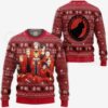 Nekoma High Ugly Christmas Sweater Haikyuu Anime Xmas Shirt VA10 - 1 - GearAnime