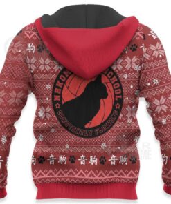 Nekoma High Ugly Christmas Sweater Haikyuu Anime Xmas Shirt VA10 - 4 - GearAnime