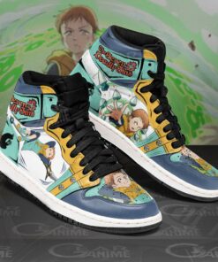 Seven Deadly Sins King Sneakers Anime Custom Shoes MN10 - 2 - GearAnime