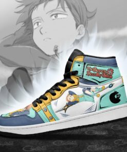 Seven Deadly Sins King Sneakers Anime Custom Shoes MN10 - 5 - GearAnime
