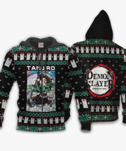 Tanjiro Kamado Ugly Sweater Christmas Demon Slayer Anime Gift VA10 - 2 - GearAnime