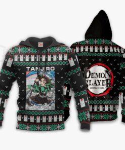 Tanjiro Kamado Ugly Sweater Christmas Demon Slayer Anime Gift VA10 - 3 - GearAnime
