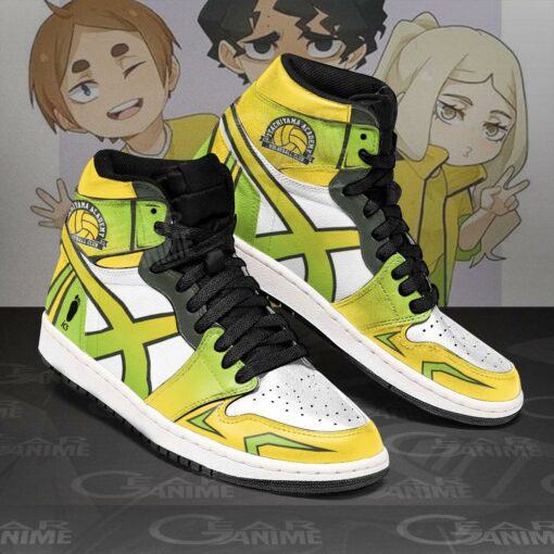 Itachiyama Academy Sneakers Haikyuu Custom Anime Shoes MN10 - 2 - GearAnime