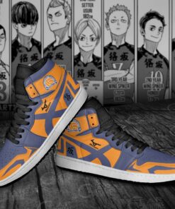 Mujinazaka High Sneakers Haikyuu Custom Anime Shoes MN10 - 5 - GearAnime