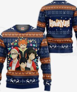 Haikyuu Ugly Christmas Sweater Haikyuu Anime Xmas Gift VA10 - 1 - GearAnime
