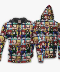 My Hero Academia Characters Hoodie Jacket Custom Anime Shirt VA10 - 1 - GearAnime