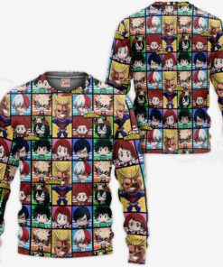 My Hero Academia Characters Hoodie Jacket Custom Anime Shirt VA10 - 2 - GearAnime