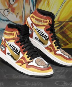 Saitama Sneakers Just Punch It One Punch Man Anime Shoes MN10 - 3 - GearAnime