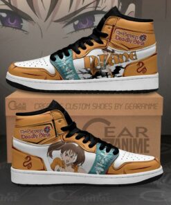 Diane Sneakers Seven Deadly Sins Anime Shoes MN10 - 1 - GearAnime