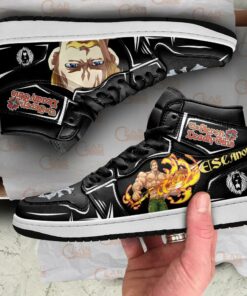 Escanor Sneakers Seven Deadly Sins Custom Anime Shoes MN10 - 3 - GearAnime