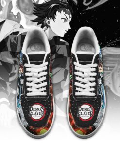 Tanjiro Water and Sun Shoes Demon Slayer Anime Sneakers PT10 - 2 - GearAnime