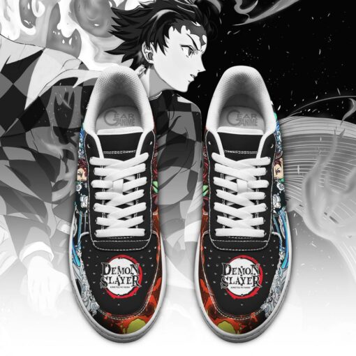 Tanjiro Water and Sun Shoes Demon Slayer Anime Sneakers PT10 - 2 - GearAnime