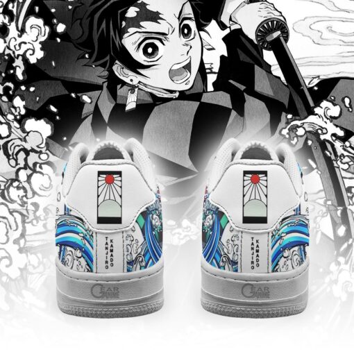 Tanjiro Water Breathing Shoes Demon Slayer Anime Sneakers PT10 - 3 - GearAnime