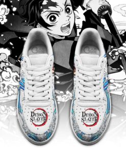 Tanjiro Water Breathing Shoes Demon Slayer Anime Sneakers PT10 - 2 - GearAnime