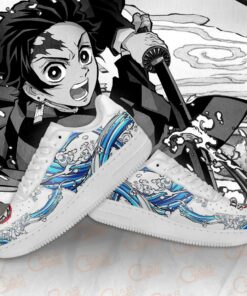 Tanjiro Water Breathing Shoes Demon Slayer Anime Sneakers PT10 - 4 - GearAnime