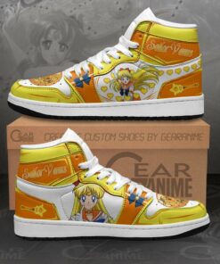Sailor Venus Sneakers Sailor Moon Anime Shoes MN11 - 1 - GearAnime