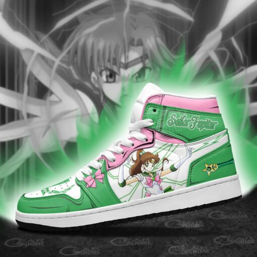 Sailor Jupiter Sneakers Sailor Moon Anime Shoes MN11 - 4 - GearAnime