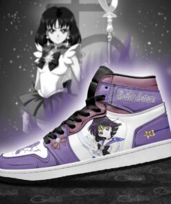 Sailor Saturn Sneakers Sailor Moon Anime Shoes MN11 - 4 - GearAnime
