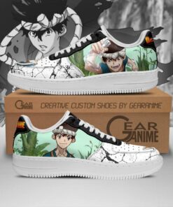 Dr Stone Chrome Shoes Anime Custom PT11 - 1 - GearAnime