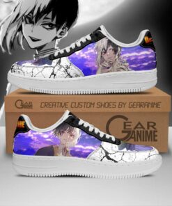 Dr Stone Gen Asagiri Shoes Anime Custom PT11 - 1 - GearAnime