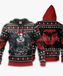 Ryuk Ugly Christmas Sweater Death Note Anime Xmas Gift VA11 - 3 - GearAnime