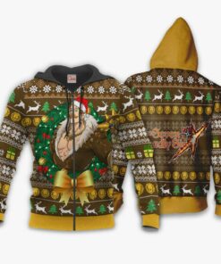 Escanor Ugly Christmas Sweater Seven Deadly Sins Xmas Gift VA11 - 2 - GearAnime