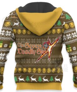 Escanor Ugly Christmas Sweater Seven Deadly Sins Xmas Gift VA11 - 4 - GearAnime
