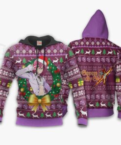 Gowther Ugly Christmas Sweater Seven Deadly Sins Xmas Gift VA11 - 3 - GearAnime