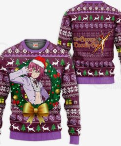 Gowther Ugly Christmas Sweater Seven Deadly Sins Xmas Gift VA11 - 1 - GearAnime