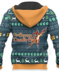 Fairy King Ugly Christmas Sweater Seven Deadly Sins Xmas Gift VA11 - 4 - GearAnime