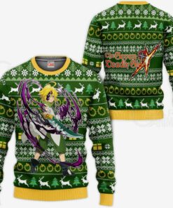 Meliodas Devil Ugly Christmas Sweater Seven Deadly Sins Xmas Gift VA11 - 1 - GearAnime