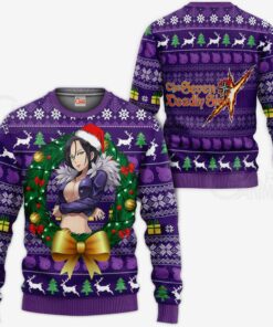 Merlin Ugly Christmas Sweater Seven Deadly Sins Xmas Gift VA11 - 1 - GearAnime