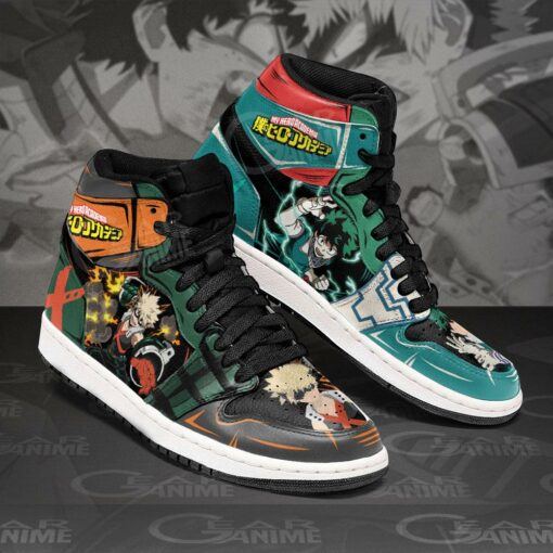 Bakugou And Deku Sneakers MHA Anime Shoes MN11 - 2 - GearAnime