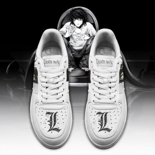 Death Note L Lawliet Shoes Custom Anime PT11 - 2 - GearAnime