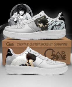 Death Note L Lawliet Shoes Custom Anime PT11 - 1 - GearAnime